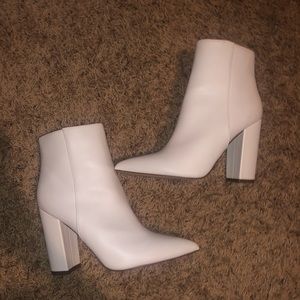 NEW JustFab Rosamund Block Heel Booties